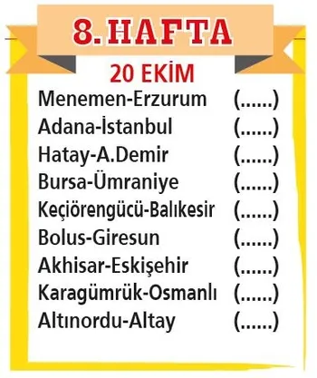 Süper Lig’in ardından 1. Lig’de de fikstür çekimi yapıldı-9