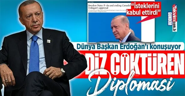 Başkan Erdoğan’dan diz çöktüren diploması: Middle East Eye: Erdoğan isteklerini kabul ettirdi