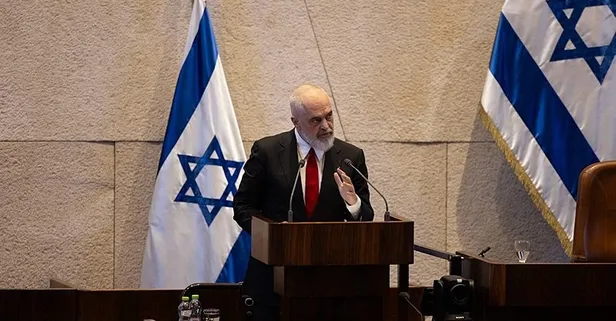 Edi Rama’dan İsrail parlamentosunda Türkiye vurgusu: Türk kardeşlerimizle birlikte olacağız