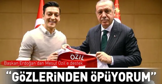 Erdoğan’dan flaş Mesut Özil açıklaması: Takındığı tavır yerli ve milli