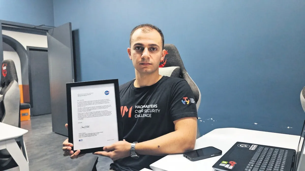 Üniversiteli Yusuf NASA'nın hatasını düzeltti! Onur mektubu aldı