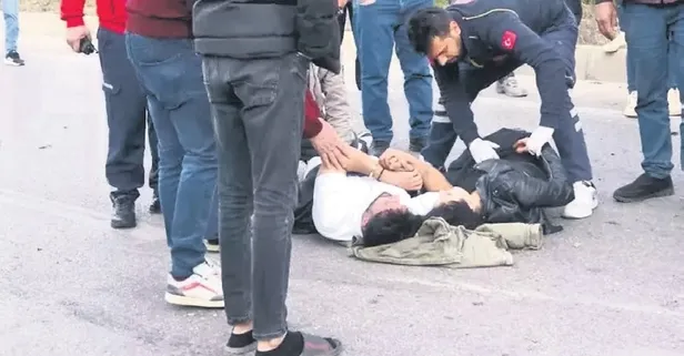 Mersin’de korkunç kaza: Yaralılar el ele yardım bekledi