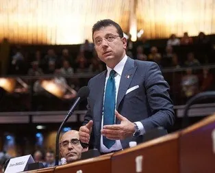CHPli Ekrem İmamoğlu Fransada HDPnin sesi oldu!