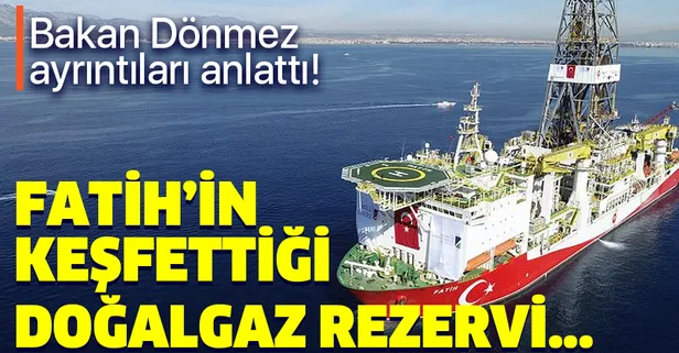 Son dakika: Enerji ve Tabii Kaynaklar Bakanı Fatih Dönmez'den flaş doğalgaz rezervi açıklaması!