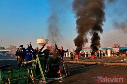 Irak’ta sokaklar yangın yeri! Protestolar sürüyor