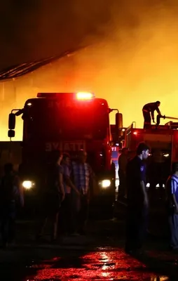 Ankara'da büyük yangın