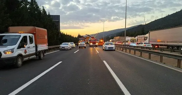 KGM duyurdu! TEM Otoyolu Ankara yönü, Hereke kesiminden itibaren geçici olarak ulaşıma kapatıldı