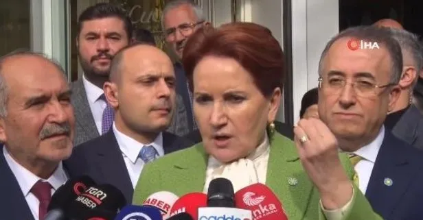Özgür Özel’in ’jest’ sözlerine İYİ Parti Genel Başkanı Meral Akşener’den sert yanıt: Midem bulanıyor