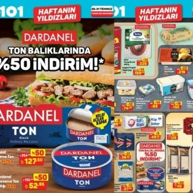 Yeni A101 Aldın Aldın broşürü yayınlandı! Yalnızca 1 hafta sürecek! Finish, Dardanel, Molped ve Çerezya indirimi