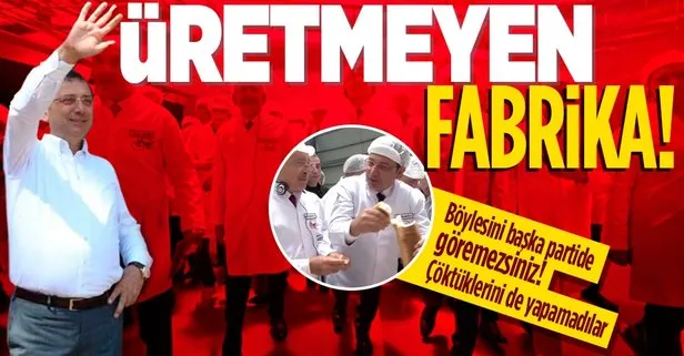 CHP’li İBB hem AK Parti’nin halk ekmek projesine çöktü hem de üretim yapmadı! Hadımköy’deki Halk Ekmek Fabrikası’nda 3 aydır üretim yok