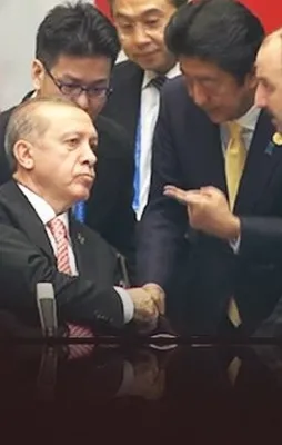 Japonya ekibinden Erdoğan'a özel ilgi