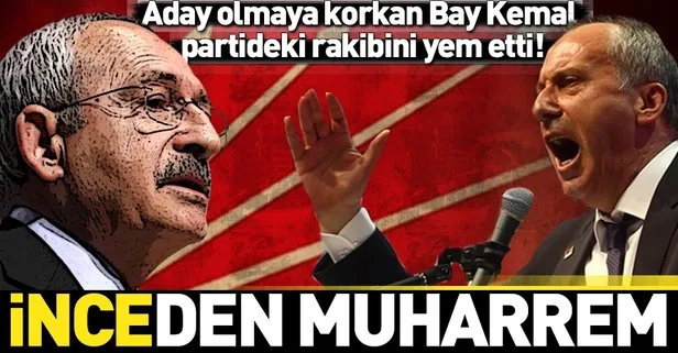 CHP Yalova Milletvekili Muharrem İnce’nin adaylık pankartları sızdı!
