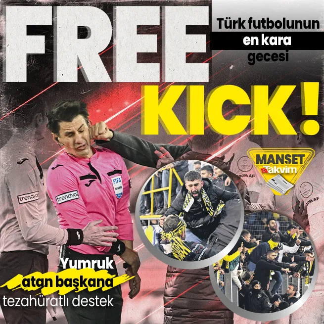 Serbest vuruş! Türkiye,böyle utanç yaşamadı! Faruk Kocadan Halil Umut Melere yumruk! Koca tutuklandı