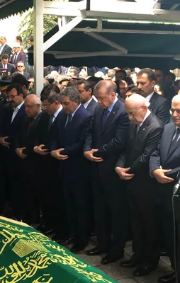 Abdullah Gül'ün babası son yolculuğuna uğurlandı