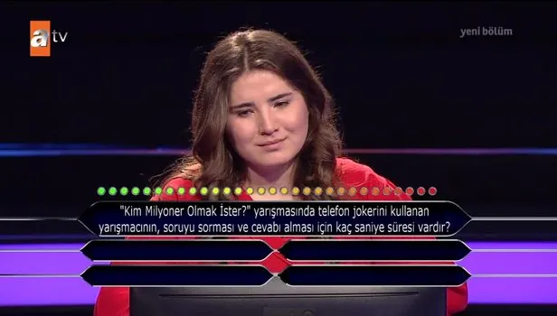 Kim Milyoner Olmak İster'de geceye damga vuran yarışmacı