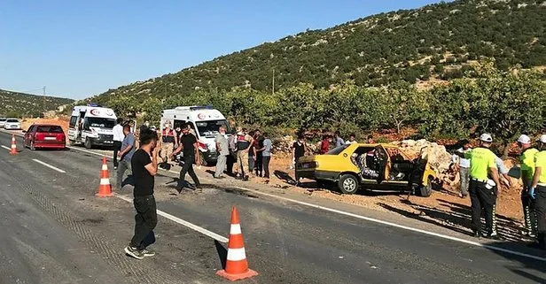 Gaziantep’te iki otomobil çarpıştı: 11 yaralı
