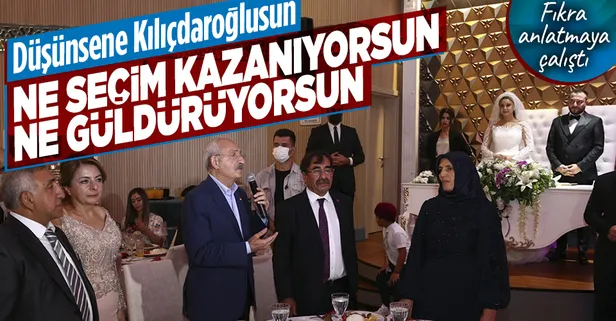 Kemal Kılıçdaroğlu'nun fıkrasına kimse gülmedi