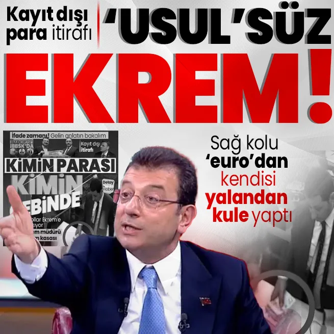 İmamoğlundan kayıt dışı para itirafı! Yakayı kurtarmak için Genel Merkezi sattı: Usul açısından hatalı, eksik