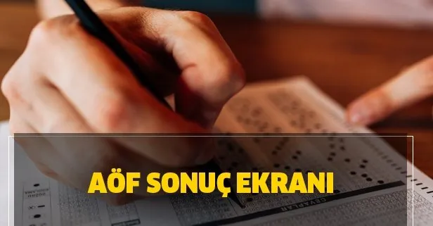 AÖF final sınavı sonuç ekranı: AÖF yaz okulu açılacak mı?