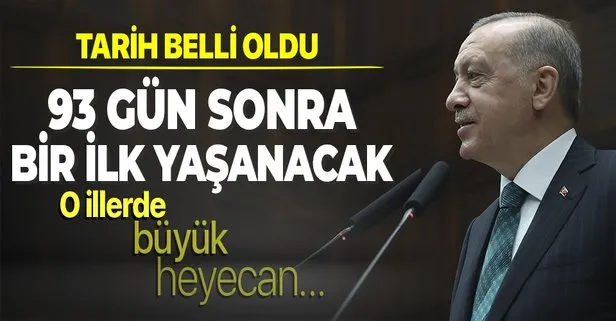 Başkan Erdoğan 93 gün aranın ardından mesajlarını yüz yüze verecek! Tarih belli oldu