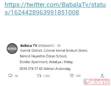Oğuzhan Uğur'un sahibi olduğu Babala isimli sosyal medya hesabı “Baraj patladı” yalanı ve paylaştığı sahte ihbarları tek tek sildi - 40