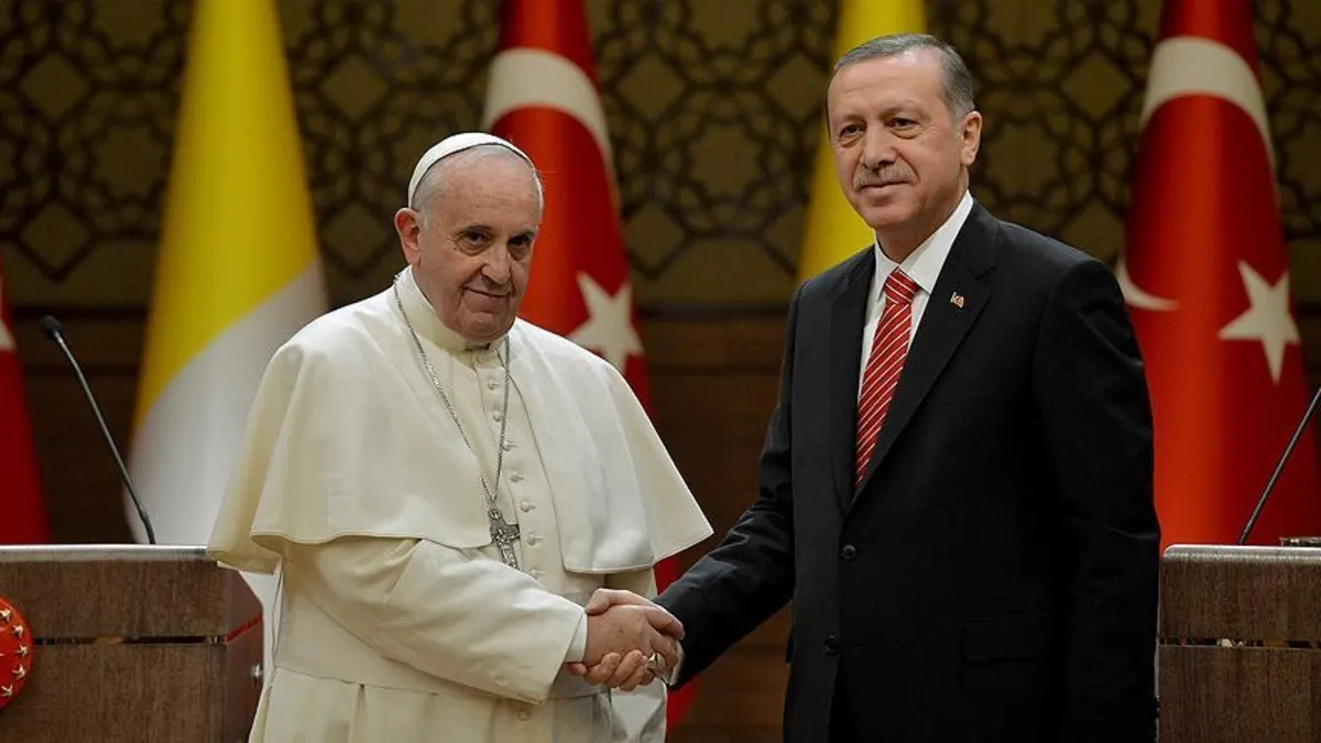Başkan Erdoğan'dan Papa için taziye: Gazze'de soykırıma karşı durdu