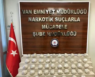 Van’da 47 kilo eroin ele geçirildi