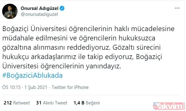 Terör örgütlerinin Boğaziçi üzerinden yaptığı provokasyona çanak tuttular! Kervana Ümit Nazlı Boyner de katıldı - 24
