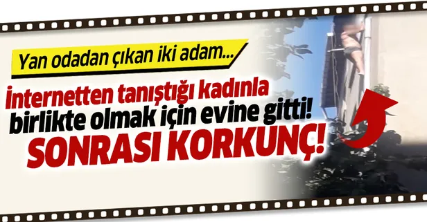 İstanbul'da akılalmaz olay! Yarı çıplak şekilde camdan sarkıp yardım istedi