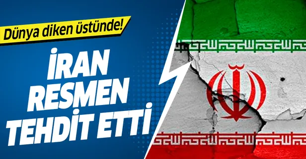Dünya diken üstünde! İran'dan ABD'ye askeri saldırı uyarısı