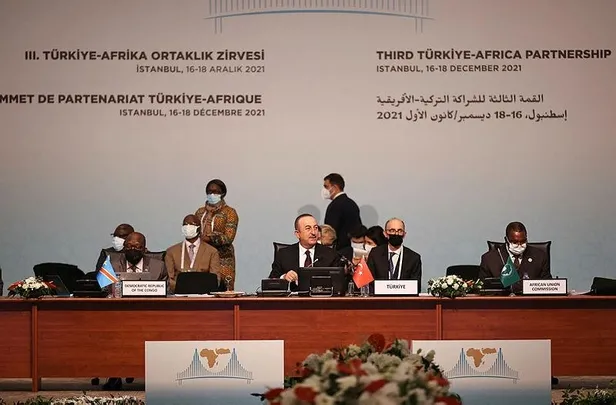 Bakan Çavuşoğlu'ndan kritik zirvede flaş açıklamalar: Amacımız Afrika'yla birlikte kazanmak!-5