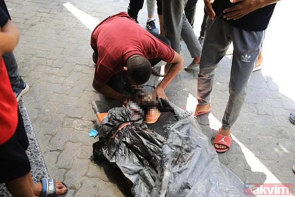 Soykırımcı İsrail Eş-Şati Mülteci Kampı'nı vurdu: Çok sayıda ölü ve yaralı var - 30