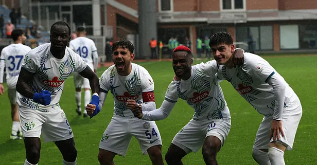 Süper Lig'de Rize fırtınası! Eyüpspor - Rizespor: 1-2 MAÇ SONUCU