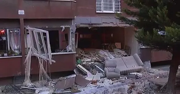 Beylikdüzü’nde 14 katlı binanın girişinde patlama! Enkaz altında kalan var