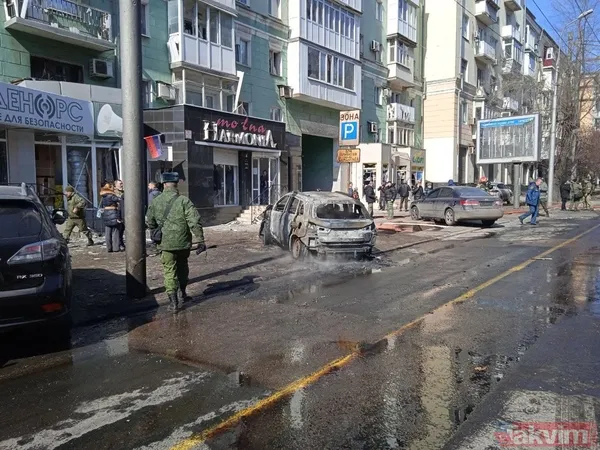 Ukrayna sivilleri bombaladı iddiası! Rus basını duyurdu! Rusya-Ukrayna savaşında dehşet görüntüleri - 1