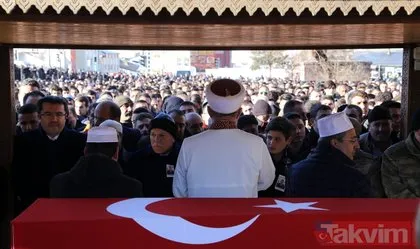 Afrin şehidi Piyade Uzman Onbaşı Umut Öznütepe, Erzurum’da son yolculuğuna uğurlandı