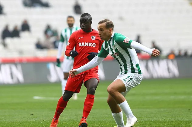Konyaspor ile Gaziantep FK yenişemedi