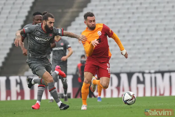 Aslan 'Gümrük'e takıldı! (Fatih Karagümrük 1-1 Galatasaray I MAÇ SONUCU ÖZET) - 25