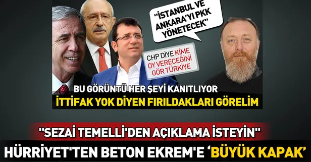 Sezai Temelli'nin CHP ile yaptıkları ittifakı açık etmesinin ardından Beton Ekrem'den skandal açıklama