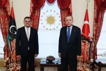 Başkan Erdoğan'dan Libya Başbakanı Dibeybe'ye başsağlığı telefonu