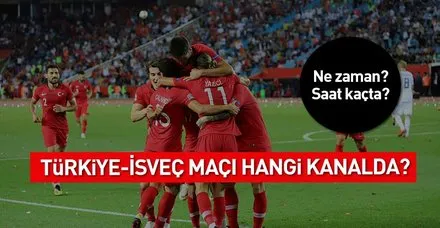 Türkiye İsveç 2018 Uluslar Ligi maçı hangi kanalda? Ne zaman saat kaçta?