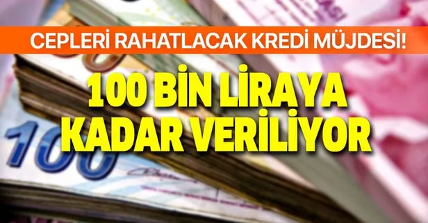 Cepleri rahatlatacak ihtiyaç kredisi müjdesi!