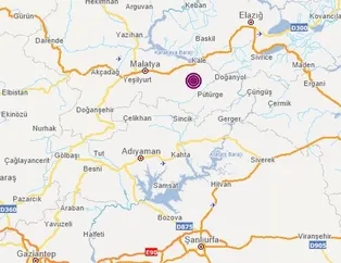 Malatya’da 3,7 büyüklüğünde deprem