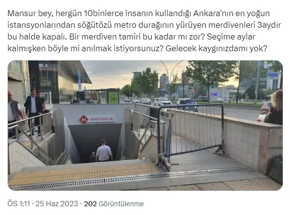 1689237071111.jpg Ankaralılardan Mansur Yavaş'a tepki! "Bir merdivenin bakımını yapamayan adama oy mu verilir?"-11