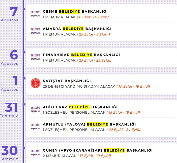 16 ilde 19 ilçede belediyelere KPSS'li KPSS'siz işçi alınacak! 18-50 yaş arası başvurabilir! İşte başvuru şartları-9