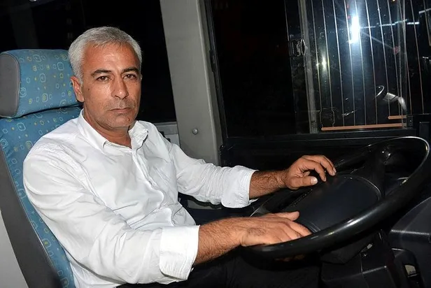 Kahramanmaraş'ta dehşet anları! Tartıştığı otobüs şoförünü baltayla tehdit etti-1