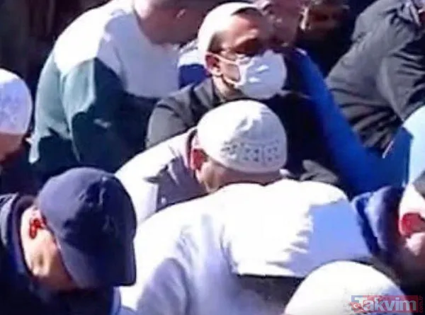 Amerikan uşağı Fetullah Gülen gömüldü! İtiraf geldi: Amerikan kültürüne göre gömdük | Stadyum dolusu haşhaşi... Maskeliler kim çıktı? - 16