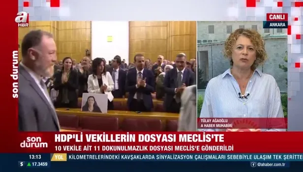 10 HDP'li vekilin fezlekesi Meclis'te