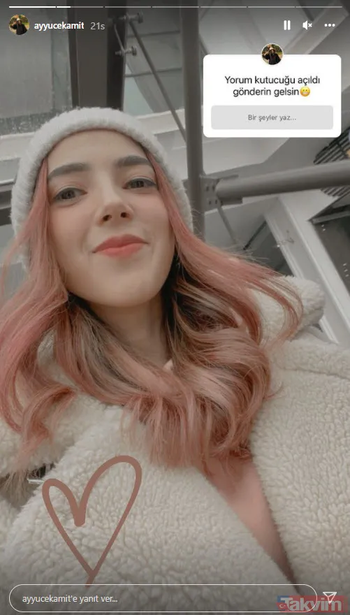 Masterchef Ayyüce bambaşka biri oldu 'camsız evde yaşadım' diyordu! Pembe saçlarını gören küçük dilini yuttu Ayyüce Kamit... - 11