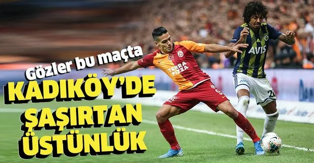 Tarihi Fenerbahçe-Galatasaray derbisinde şaşırtan üstünlük! Galatasaray...